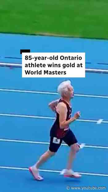 85-year-old Ontario athlete wins gold at World Masters