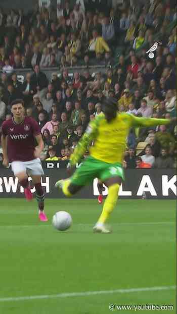 Touré Smashes It Home! 💥 #football #efl #norwichcity #soccer