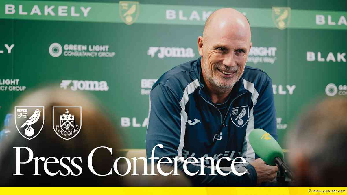 "It's going to be a tough challenge." | Philippe speaks to the media ahead of Burnley