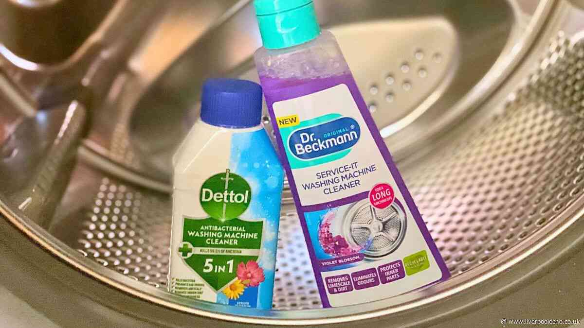 I tried Dettol and Dr. Beckmann washing machine cleaners — 1 clearly worked the best