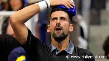 Novak Djokovic battles more health issues at US Open as No. 4 seed vomits courtside in brutal opening match