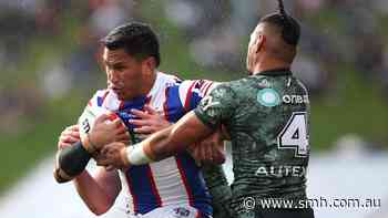 Knights enforcer Jacob Saifiti handed four-week ban for brutal high shot