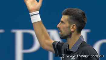 Djokovic fires up after crucial break