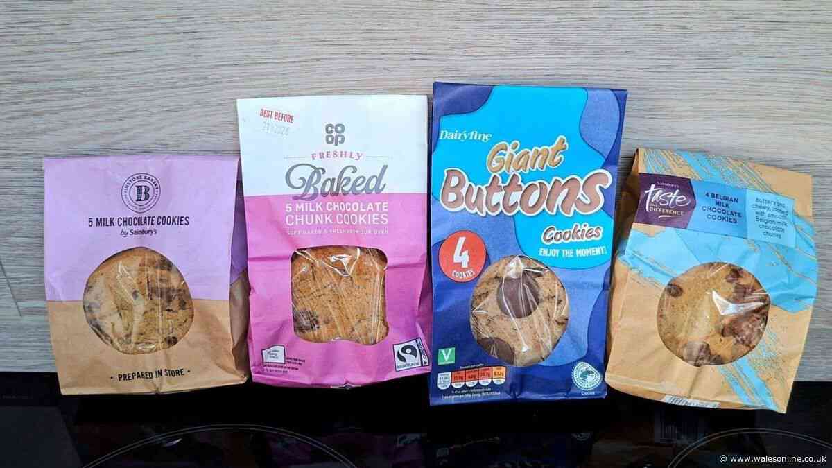 I compared supermarket bakery cookies to M&S — winner costs just 36p per cookie