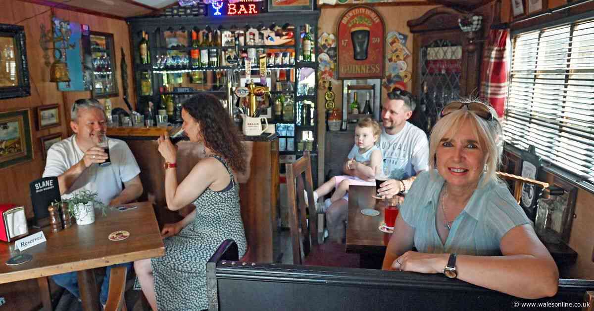 'We spent years turning our shed into a pub. No one believes us when we say what's in the garden'