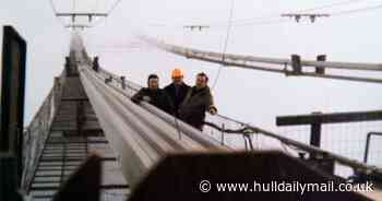 In pictures - Harry Stewart's collection of photos from working on the Humber Bridge's construction