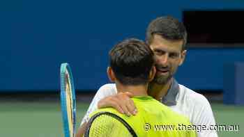 Serbian star stunned after first round defeat