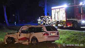 Tödlicher Autounfall: 61-Jähriger stirbt nach Kollision mit VW Bulli