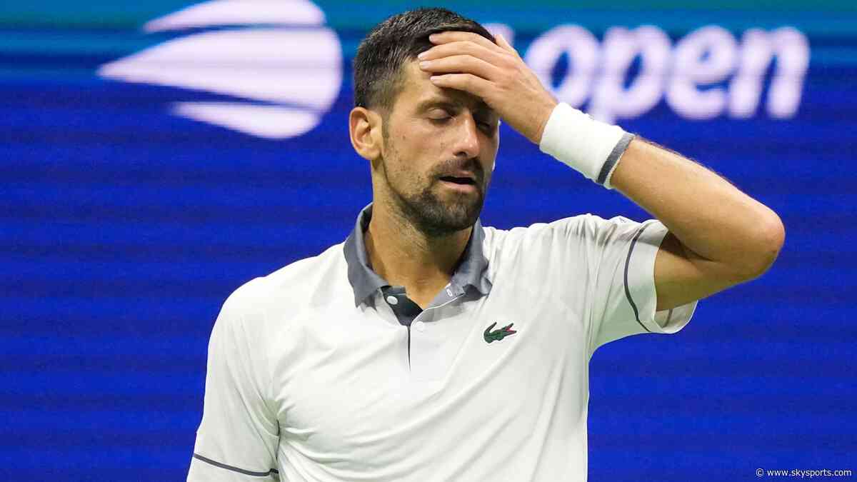 'My body started to collapse' - Djokovic falls at first hurdle in shock US Open exit