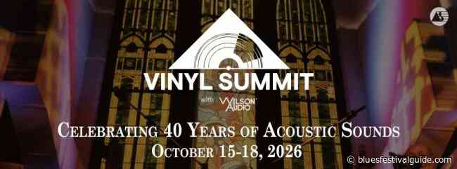 Salina, Kansas – October 15-18, 2026 VINYL SUMMIT & BLUES FESTIVAL Big Mud Morganfield, Jimmy D. Lane, Taj Mahal, Jimmie Vaughan and more!