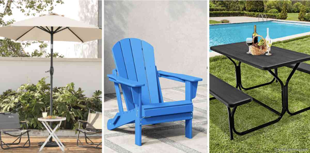 Walmart's unofficial outdoor sale has furniture, decor, and more up to 58% off