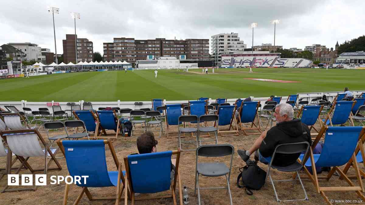 Sussex and Somerset draw in rain-affected match