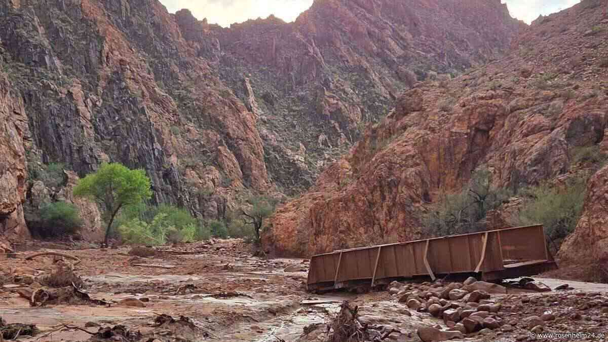 Schwere Sturzflut verwüstet Grand Canyon – ein Toter, rund 15 Menschen vermisst