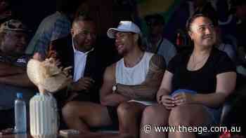 Jarome Luai jets to PNG for golf tournament with prime minister