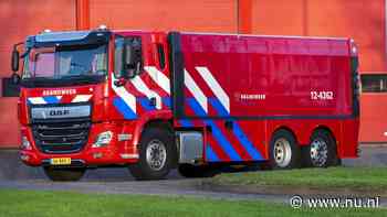 Brand in verdeelstation Meeden niet te blussen, rookoverlast kan dagen duren