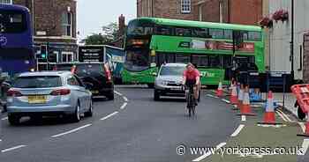 Blocked cycle lane to York Station a 'dangerous shambles' Letter