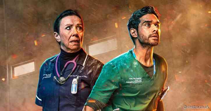 Casualty’s Melanie Hill and Neet Mohan on ‘apocalyptic’ event in 40th anniversary episodes