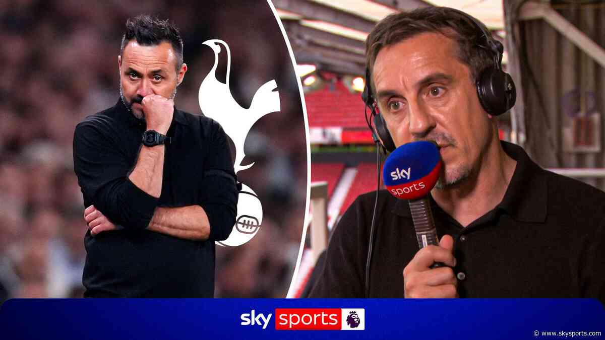 'Spurs have to get it right QUICKLY!' - Neville questions Spurs' shaky PL start