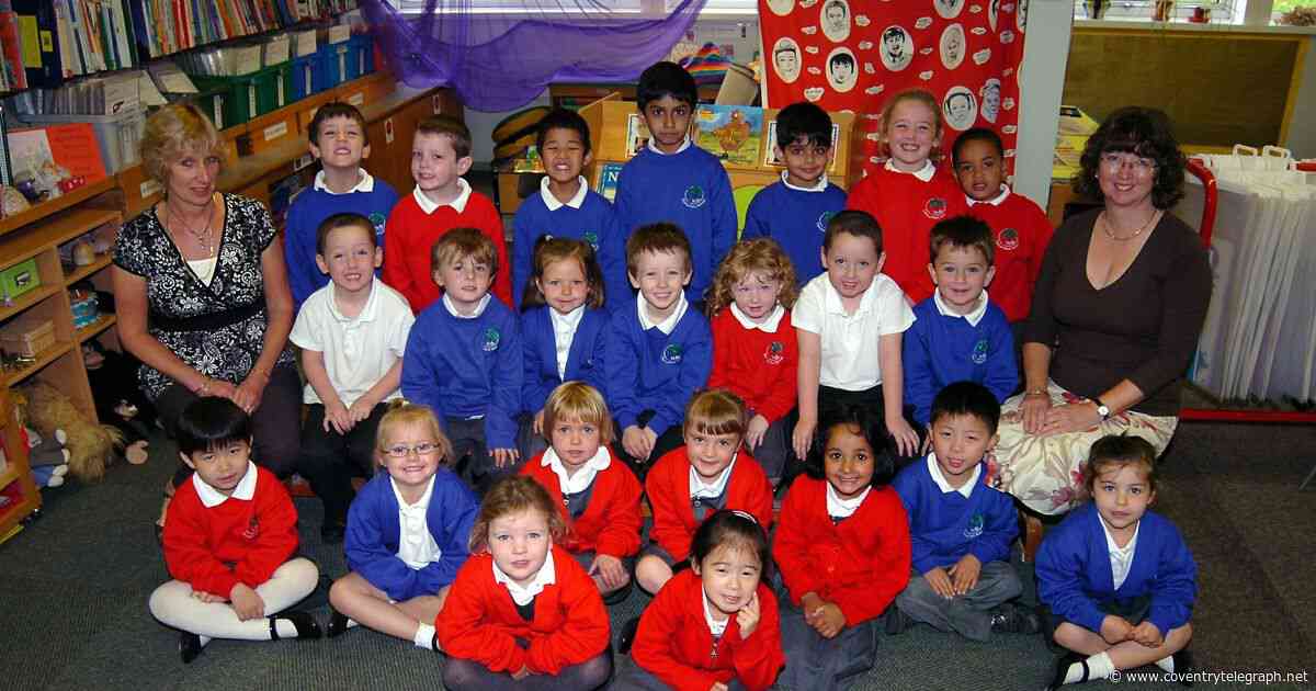 32 nostalgic pictures of children's first day at school in Coventry from 2006 to 2009