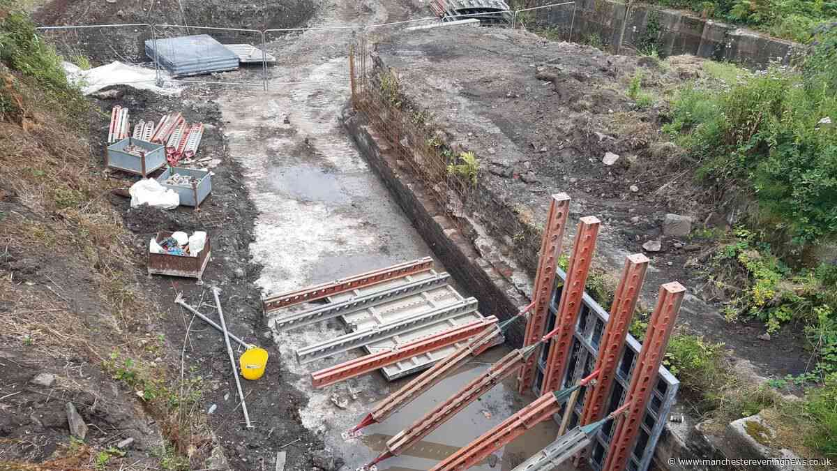 Manchester canal lost for 91 years after gigantic breach is set to resurface within months