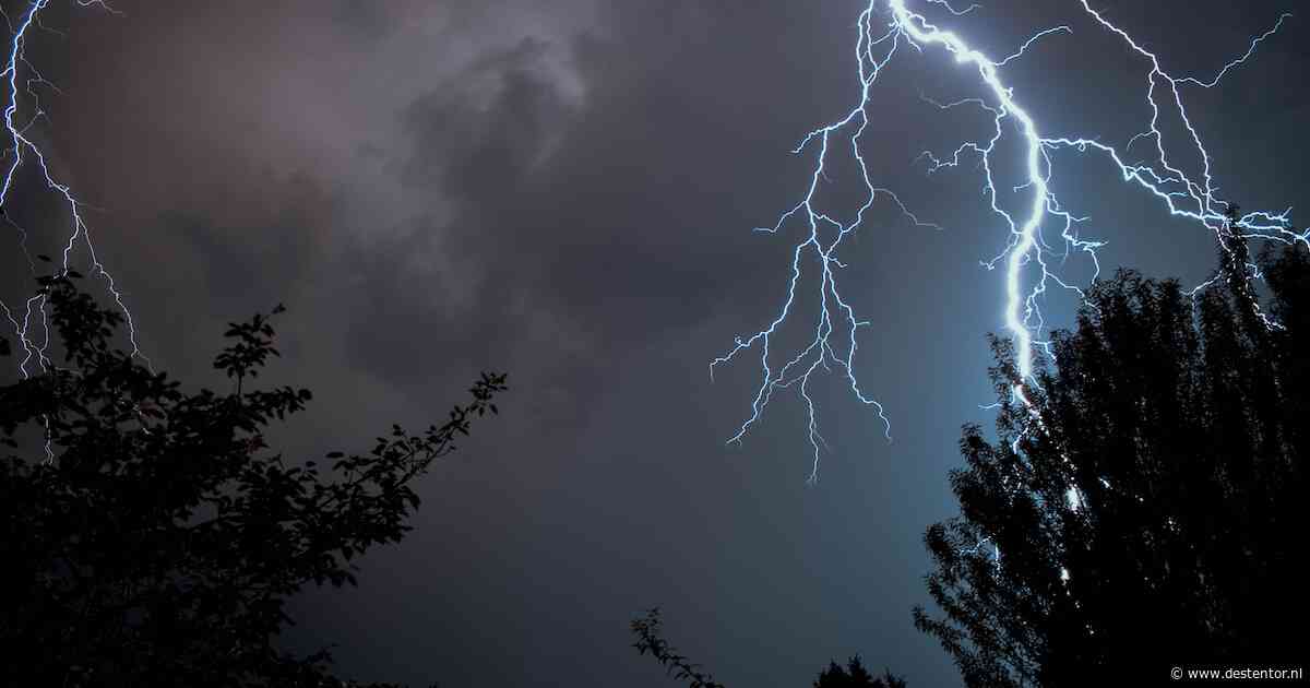 Kans op enkele onweersbuien, tussendoor ruimte voor de zon in Zwolle in de ochtend
