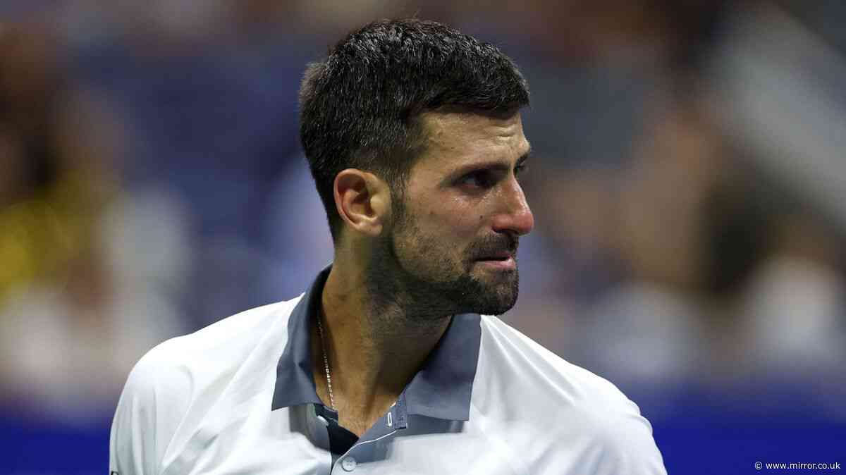Novak Djokovic bursts into tears during US Open defeat and admits 'awful feeling' in shock loss