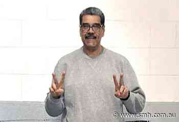 Maduro flashes peace sign in prison picture