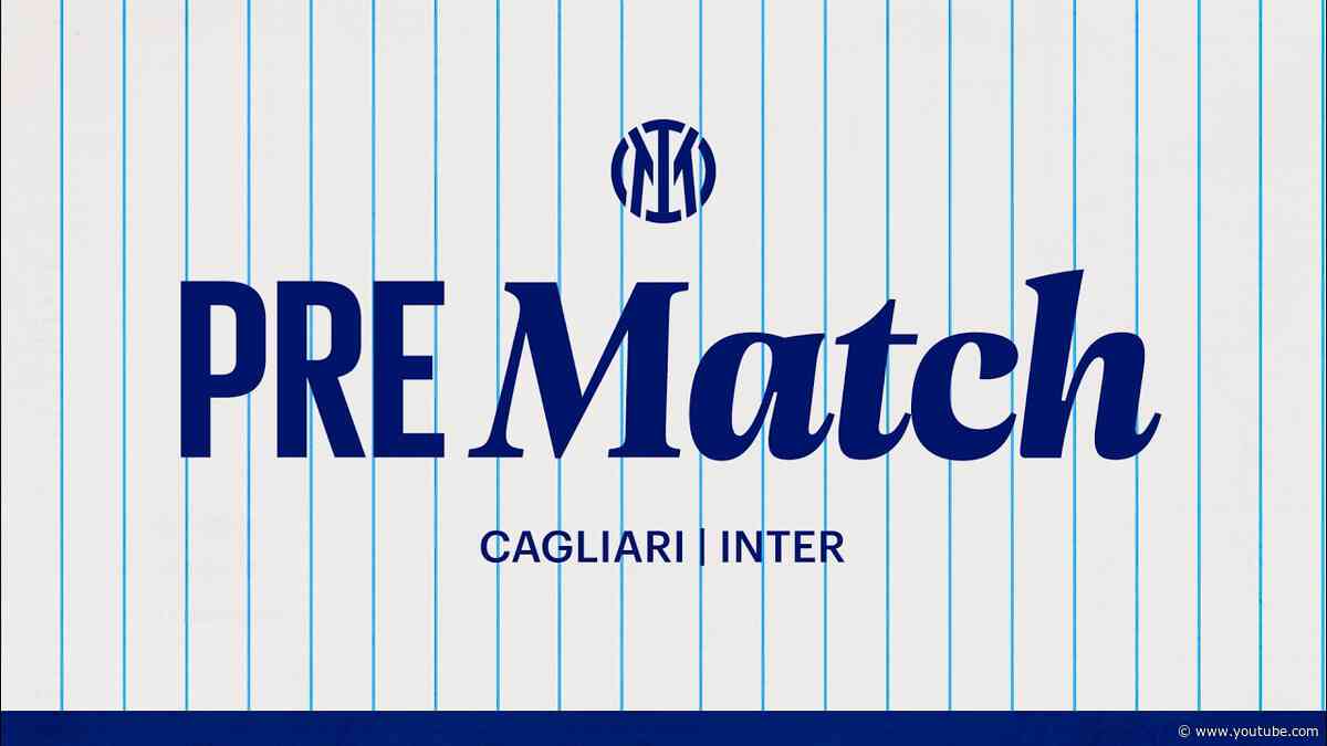 CAGLIARI-INTER | PRE MATCH LIVE SHOW 🖤💙