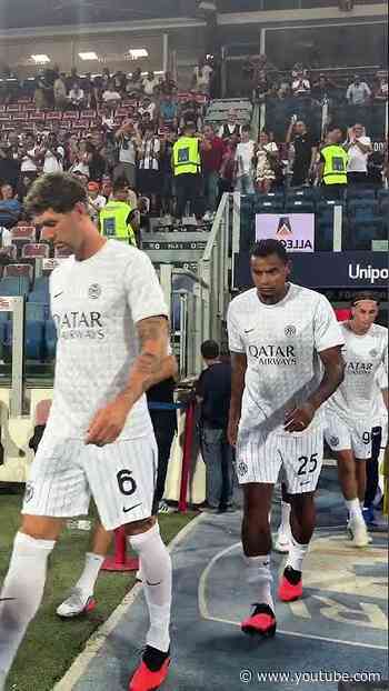 The warm-up is ON for Cagliari-Inter 💪 Powered by @qatarairways