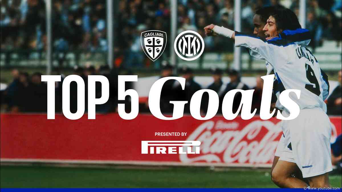 MILITO, ETO'O, INCE E... 🎞️⚫🔵 | TOP 5 GOL VS CAGLIARI | PRESENTED BY PIRELLI