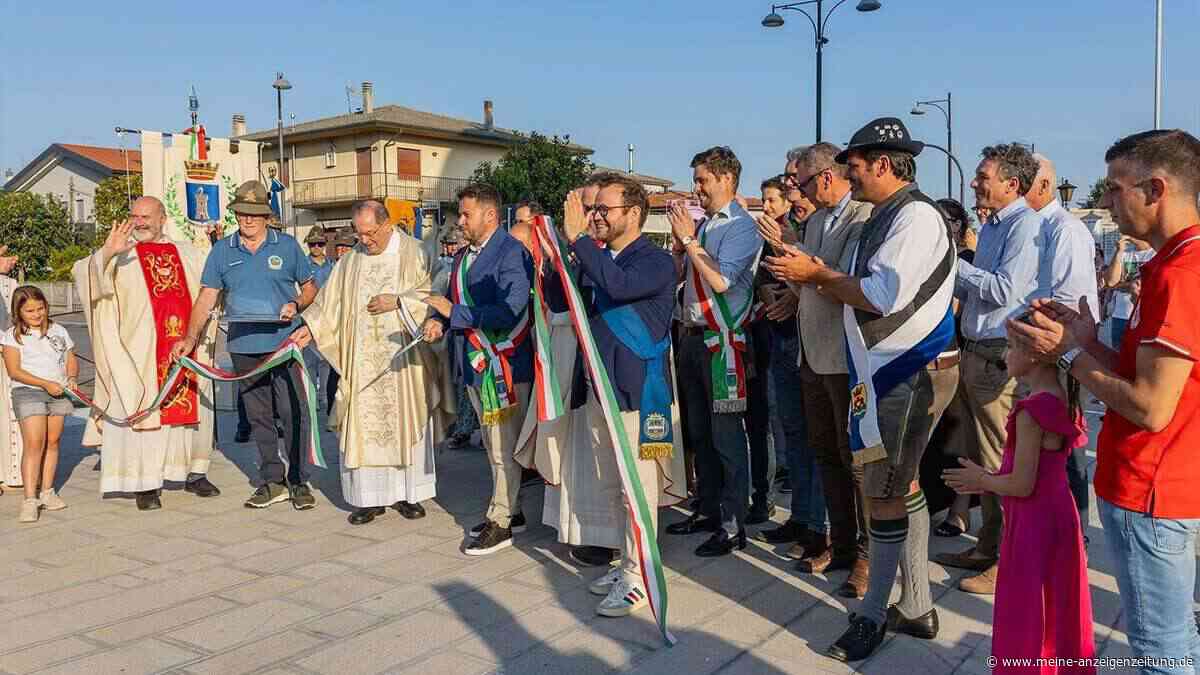Marzlings Bürgermeister überrascht in Partnergemeinde mit Rede auf Italienisch
