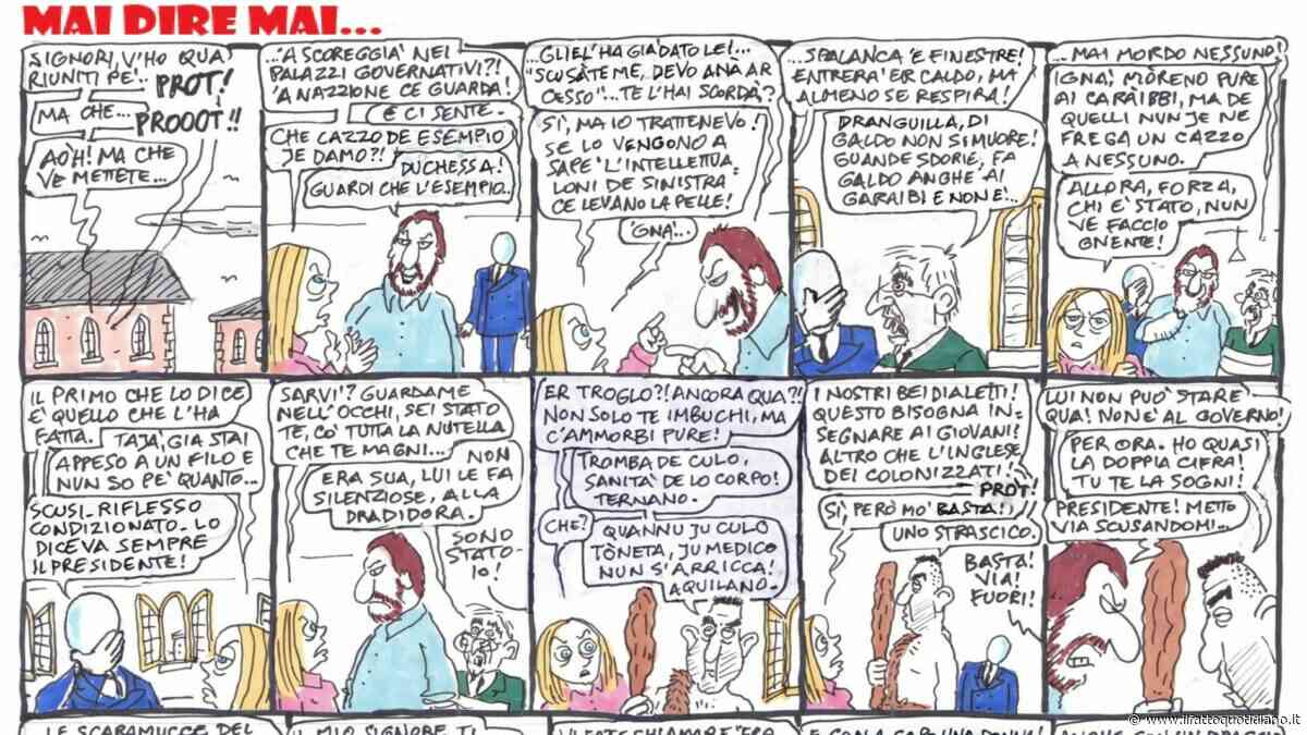 Mai dire mai – la strip di Stefano Disegni