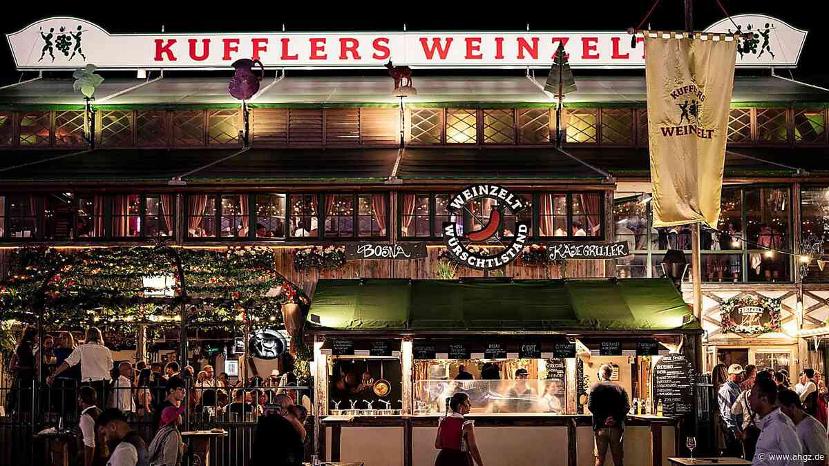Kufflers Weinzelt: Wein im Mittelpunkt beim Oktoberfest in München