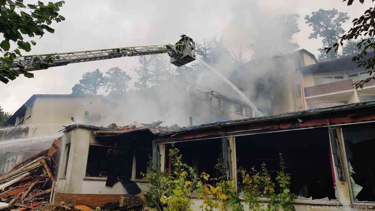 Großbrand im Harz: Hotel in Bad Lauterberg wird Raub der Flammen