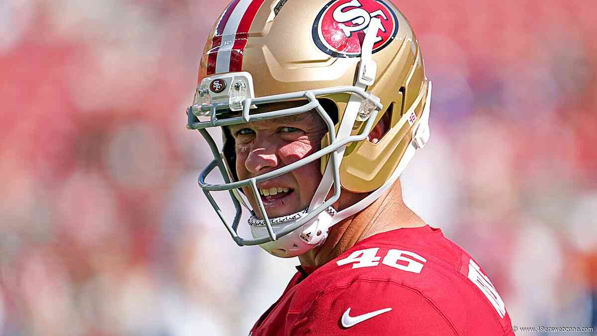 49ers' 53-man roster doesn't include a punter or long snapper; 2 placed on season-ending IR