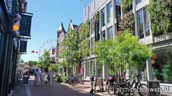 MobiPanel groene gevel Warenhuis Vanderveen