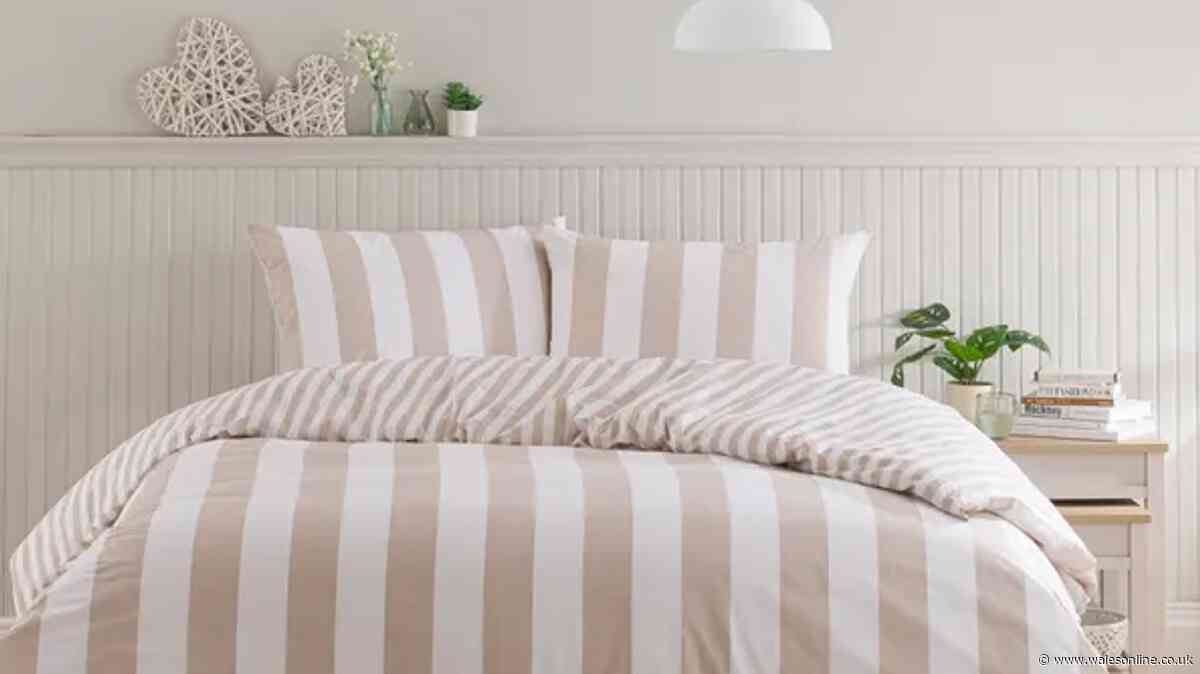 Dunelm's 'modern classic' bedding that 'brightens rooms' drops under £5