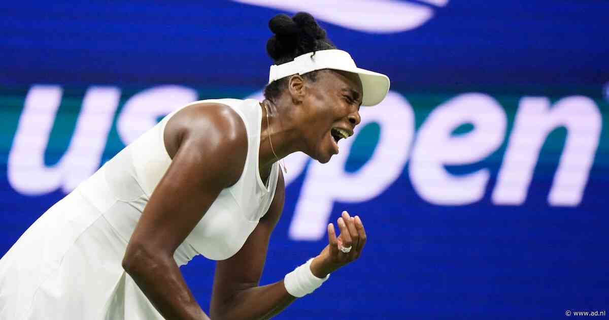 LIVE US Open | Venus Williams heeft weinig plezier van wildcard en wordt direct uitgeschakeld