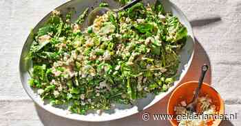 Wat Eten We Vandaag: Quinoasalade met groene asperges en witte kaas