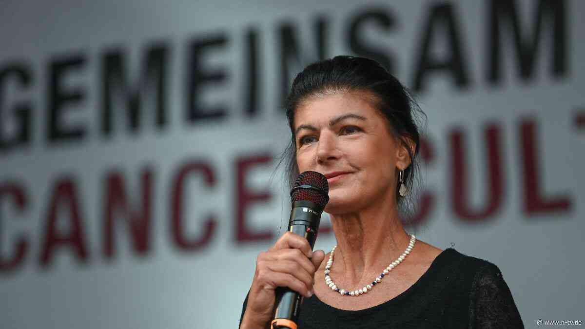 BSW-Gründerin über die AfD: Wagenknecht: "Habe noch nicht mit Ulrich Siegmund gesprochen"