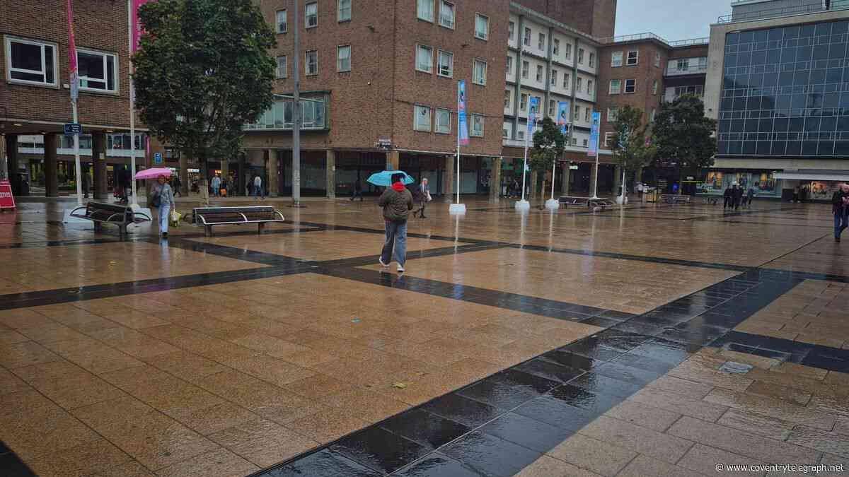 Thundery showers predicted for Bank Holiday in Coventry as Met Office says summer is ending