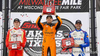 Rinus van Kalmthout snelt naar podiumplek tijdens knotsgek IndyCar-weekend in Milwaukee