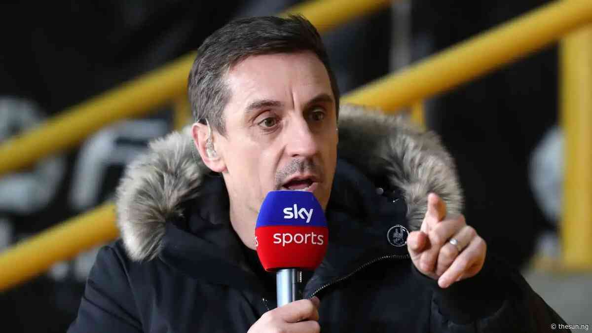 EPL: Gary Neville names two positions Man Utd must fix