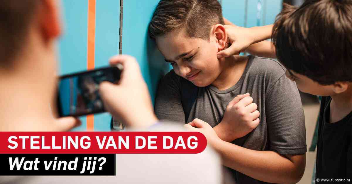 Stelling | Als vernederingsfilmpjes niet meer worden gedeeld, neemt dit probleem snel af