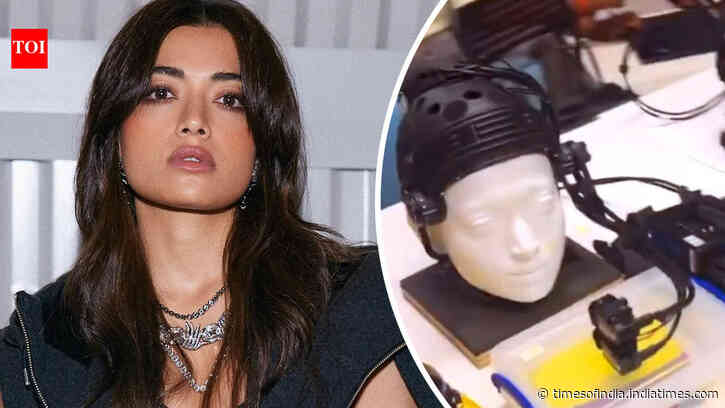 'Raaka': Rashmika's 3D facial model revealed in BTS video