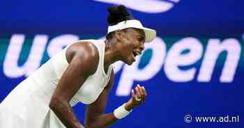Venus Williams heeft weinig plezier van wildcard en wordt direct uitgeschakeld