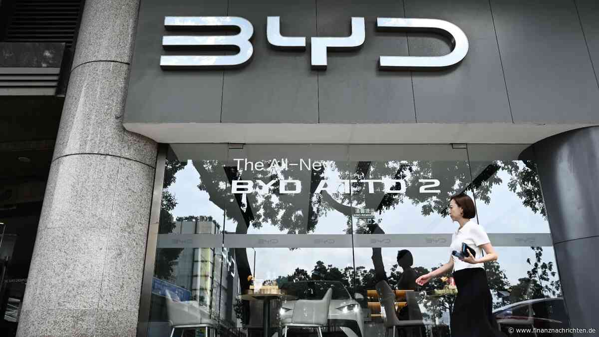 Aktie macht Vollbremsung: Ausgerechnet der chinesische Markt wird für BYD zum Sorgenkind