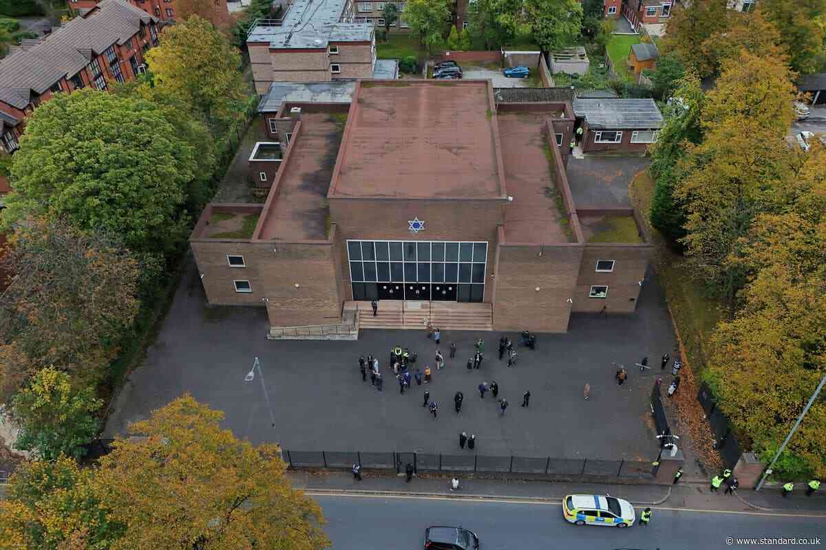 Manchester synagogue attack survivor says son has faced death threats