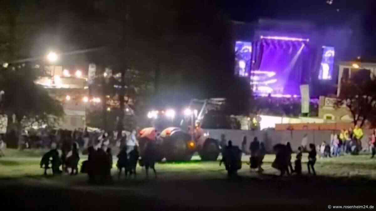 Drama bei Wincent-Weiss-Konzert in Bayern: Traktor fährt auf Publikum zu – „inakzeptable Selbstjustiz“