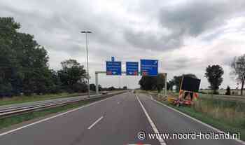 N205 tussen Haarlem en Vijfhuizen gedeeltelijk dicht tussen 10 september en 26 oktober